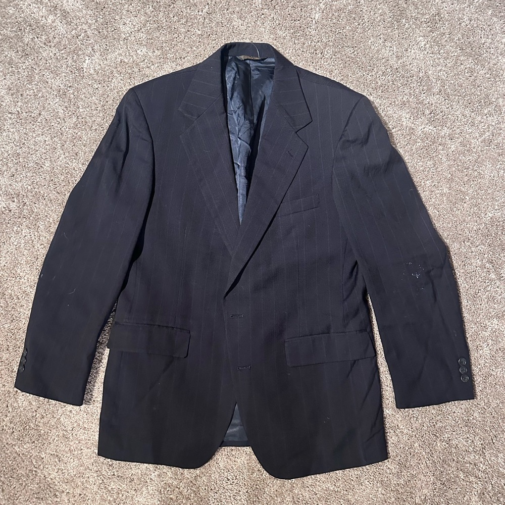 Men's Pinstripe Blazer